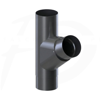 Trójnik rury spustowej stalowy ⌀ 100 firmy KROP kolor grafit